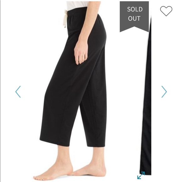 J Crew Dreamy Wide Leg Sleep/Lounge Pants - Picture 2 of 3